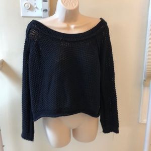 Free People Navy Sweater, size medium